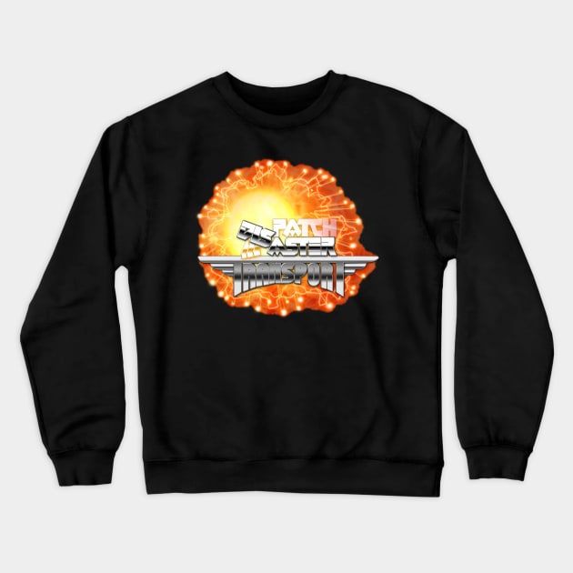 Disaster Transport Bobsled Roller Coaster Crewneck Sweatshirt by carcinojen